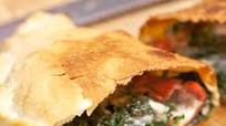 Spinach, Provolone, and Pepperoni Calzone Recipe Spinach, Provolone, and Pepperoni Calzone Recipe
