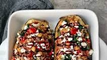 Mediterranean Stuffed Eggplant Mediterranean Stuffed Eggplant