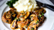 Pork Medallions in Mushroom Marsala Sauce Pork Medallions in Mushroom Marsala Sauce
