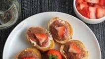 Savory Strawberry Crostini #FLStrawberry #SundaySupper Savory Strawberry Crostini #FLStrawberry #SundaySupper