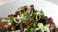 Eggplant with Garlic Sauce Eggplant with Garlic Sauce