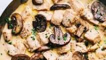 Creamy Garlic Pork Marsala Creamy Garlic Pork Marsala