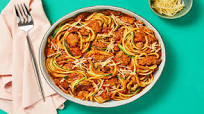 Turkey Ragù Spaghetti with Zucchini & Parmesan Turkey Ragù Spaghetti with Zucchini & Parmesan