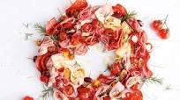 Antipasto wreath Antipasto wreath