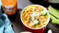 Slow Cooker Buffalo Chicken Noodle Soup Slow Cooker Buffalo Chicken Noodle Soup