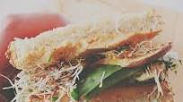 Recipe: Favorite Veggie Hummus Sandwiches Recipe: Favorite Veggie Hummus Sandwiches