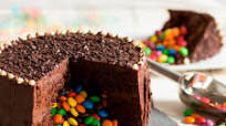 Trick or Treat Chocolate Piñata Cake Trick or Treat Chocolate Piñata Cake