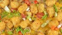 Veggie Crumble Tot Casserole Veggie Crumble Tot Casserole