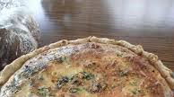 Quiche -- Spinach Sausage Quiche -- Spinach Sausage