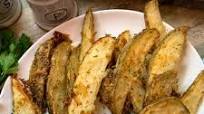 Baked Garlic Parmesan Potato Wedges Baked Garlic Parmesan Potato Wedges