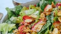 Strawberry Avocado Spinach Salad with Spiced Nuts Strawberry Avocado Spinach Salad with Spiced Nuts
