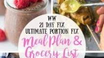 Meal Plan & Grocery List {Week of 8/3/20} | 21 Day Fix Meal Plan | WW Meal Plan Meal Plan & Grocery List {Week of 8/3/20} | 21 Day Fix Meal Plan | WW Meal Plan