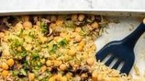 Vegan Chickpea & Rice Casserole Vegan Chickpea & Rice Casserole
