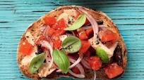 Tuna and olive bruschetta Tuna and olive bruschetta