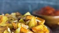 Roasted Potatoes and Onions Roasted Potatoes and Onions