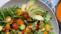 Arugula and Tomato Salad with Tomato Vinaigrette Arugula and Tomato Salad with Tomato Vinaigrette