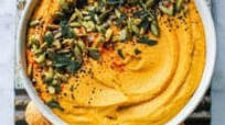 Roasted Butternut Hummus with Crispy Fried Sage Roasted Butternut Hummus with Crispy Fried Sage