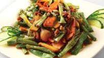 Minced Pork with Tofu and String Beans Minced Pork with Tofu and String Beans