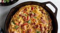 Sausage Frittata with Peppers and Onions Sausage Frittata with Peppers and Onions