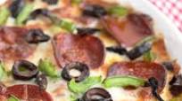 Crustless Pizza for Two Crustless Pizza for Two