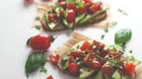 Avocado Tomato Bruschetta Avocado Tomato Bruschetta