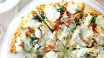 Spinach-Pesto White Pizza Spinach-Pesto White Pizza