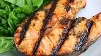 Orange-Ginger Grilled Salmon Steaks Orange-Ginger Grilled Salmon Steaks