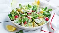 Potato salad with green goddess dressing Potato salad with green goddess dressing