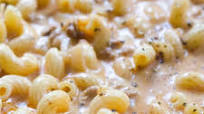 Creamy Beef Cavatappi Creamy Beef Cavatappi