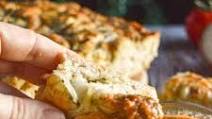 Easy Herbed Garlic Focaccia with Bruschetta Dip Easy Herbed Garlic Focaccia with Bruschetta Dip