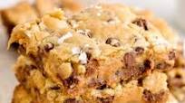 Salted Caramel Chocolate Chip Cookie Bars Salted Caramel Chocolate Chip Cookie Bars