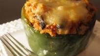 Vegetarian Mexican Inspired Stuffed Peppers Vegetarian Mexican Inspired Stuffed Peppers
