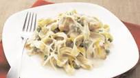 Creamy Chicken and Peas Noodle Recipe Creamy Chicken and Peas Noodle Recipe