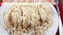 Creamy Italian Crock Pot Chicken Creamy Italian Crock Pot Chicken