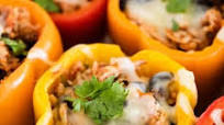 Chicken Stuffed Peppers Chicken Stuffed Peppers