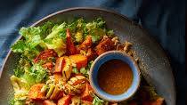 Spicy Salad with Roasted Veggies Spicy Salad with Roasted Veggies