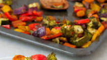 Oil Free Rainbow Roasted Vegetables Oil Free Rainbow Roasted Vegetables