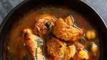 Spicy Pork Stew with Chickpeas and Sausage Spicy Pork Stew with Chickpeas and Sausage