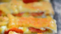 Easy Pepperoni Stromboli Easy Pepperoni Stromboli