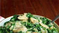 Creamed Spinach & Mushrooms Creamed Spinach & Mushrooms