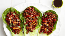 Sweet 'n Spicy Pork Lettuce Wraps Sweet 'n Spicy Pork Lettuce Wraps