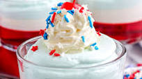 Patriotic Jello Parfait Patriotic Jello Parfait