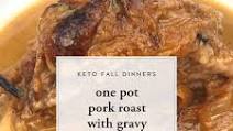 one pot pork roast with gravy & onions one pot pork roast with gravy & onions