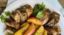Maple Glazed Pork Tenderloin with Apples Maple Glazed Pork Tenderloin with Apples