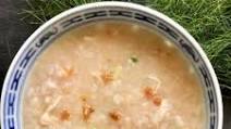 Leftover roast chicken congee (jook) Leftover roast chicken congee (jook)