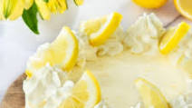 Easy Lemon Cheesecake (No Bake) Easy Lemon Cheesecake (No Bake)