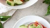 Green Goddess Cucumber Tomato Salad Green Goddess Cucumber Tomato Salad