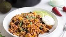 Slow cooker burrito bowls Slow cooker burrito bowls