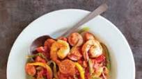 Shrimp, Smoked Sausage and Peppers Shrimp, Smoked Sausage and Peppers