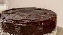 Chocolate Cake Filled with Pineapple and Coconut Chocolate Cake Filled with Pineapple and Coconut
